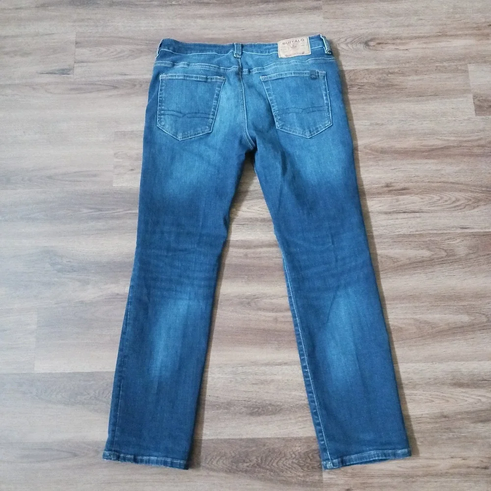 Buffalo David Bitton Straight Six Stretch 34 x 30 Denim Jeans